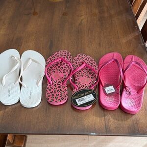Malibu Pink Leopard Print Women's Slippers
